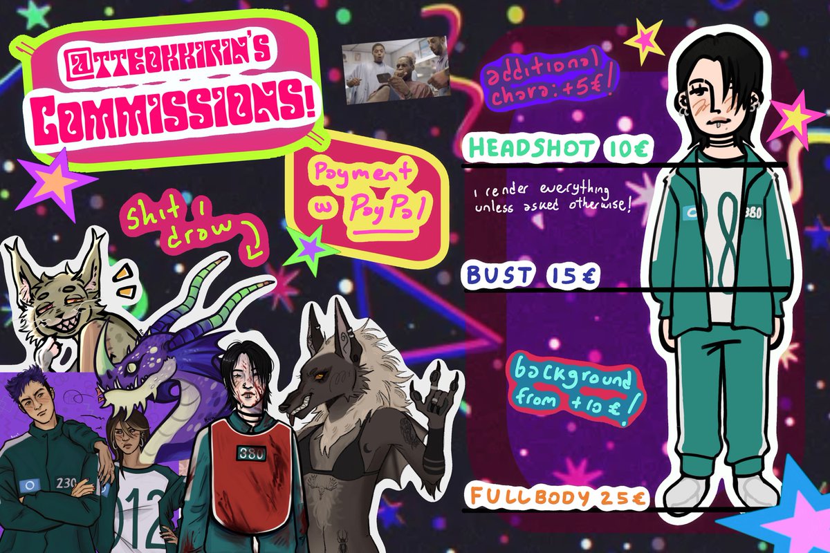 tteokkirin's tweet image. updated c0mms sheet !! always feel free to dm if interested :3