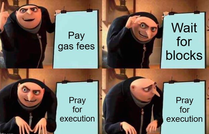 How legacy compute actually works:
1️⃣ pay unpredictable fees

2️⃣ wait for validators

3️⃣ pray it doesnt revert

How Boundless works:
✅ request proof

✅ verify once

✅ earn $ZKC 

math &gt; prayers. 🍓