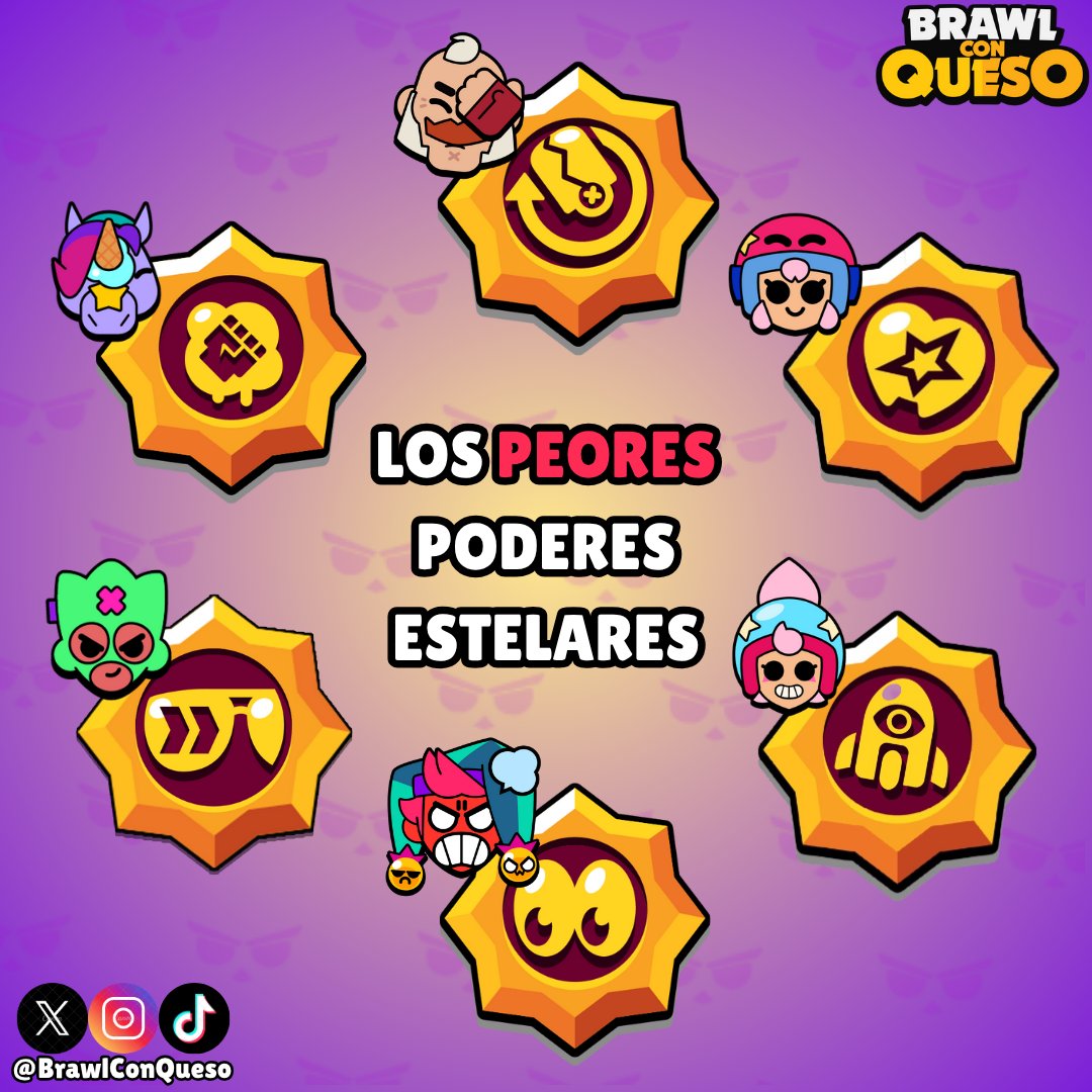 ¡Estelares! 👀

Aquí les dejamos las que consideramos, las peores, estelares de cada Brawlers 🥲

¿Coinciden? 🤔