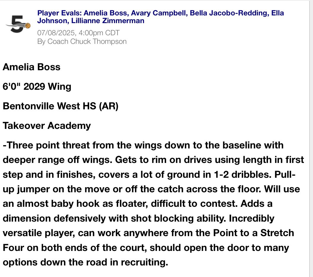 🫶🏻 the Evaluation Coach Chuck Thompson. <a href="/FiveStateHoops/">Chuck Thompson</a> . Thank you!

<a href="/BWHS_WBB/">BWHS Lady Wolverines</a> <a href="/TakeoverAcad/">Takeover Academy</a>