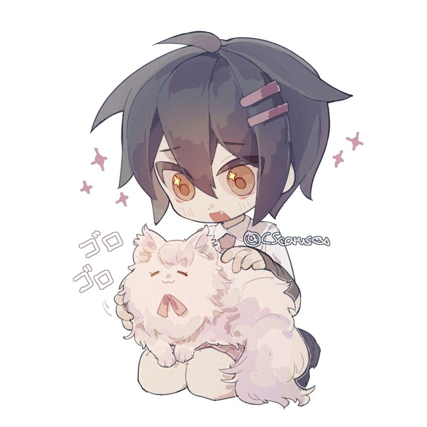 VampireKirika's tweet photo. @Thesecondcat_ Kyubey isn’t a cat he’s a weird alien. I love kitties!!! https://t.co/2Mo2qmirnD