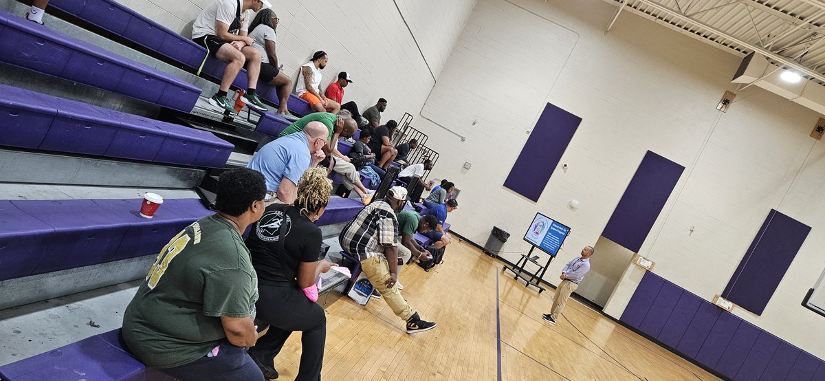 shuff13's tweet image. BCS is the BEST! Health, Physical Education, and Driver Education Teachers are having a great day of professional development sessions at Parker HS. @asahperd @DrMarkSullivan @HEAL_United @prwill1052 @NAHPL_ST @BhamCitySchools