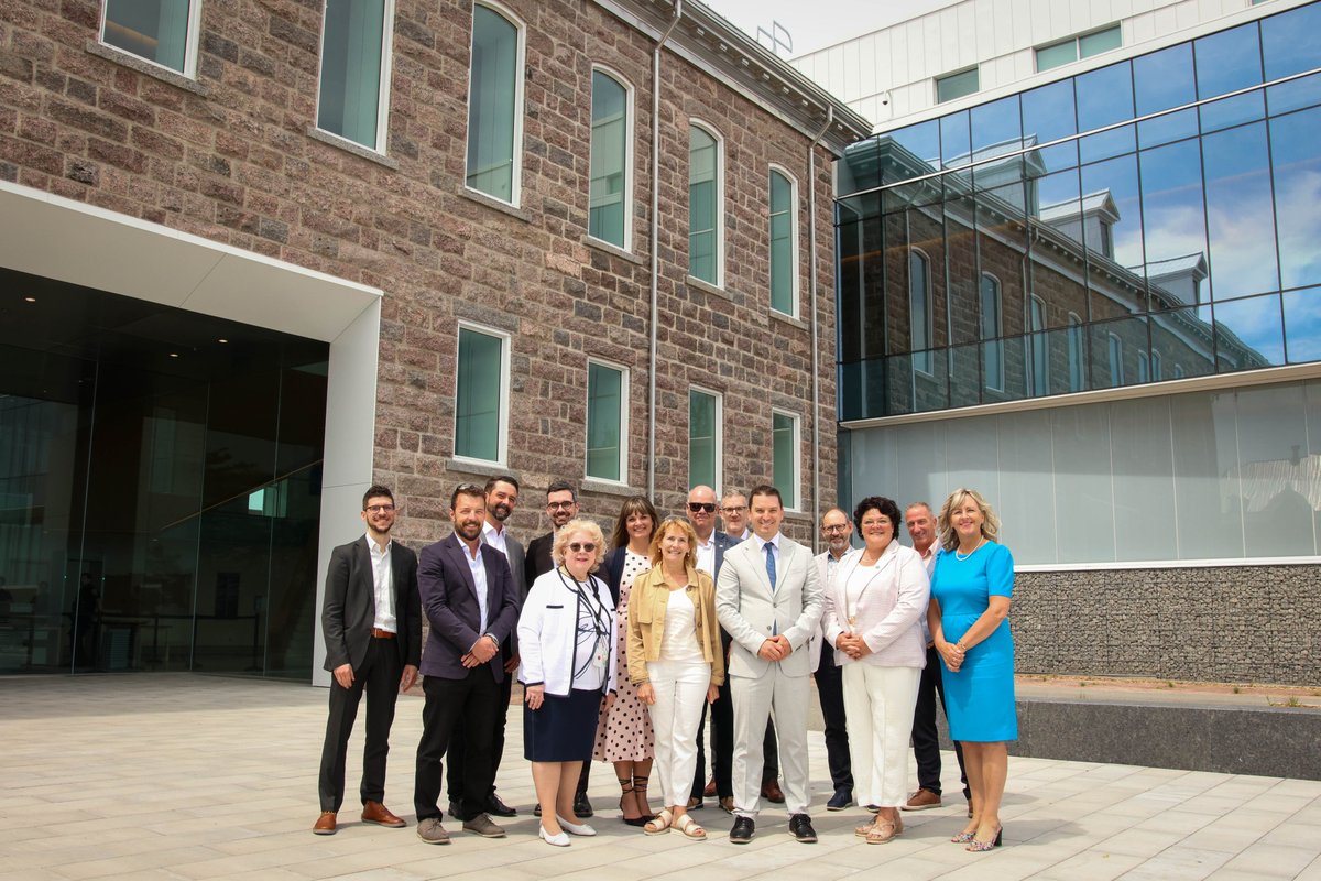 SJB_CAQ's tweet image. C’est avec une grande fierté que nous avons inauguré aujourd'hui le nouveau palais de justice de Roberval avec @AndreeLaforest et @nancyguil .
Les citoyens de la région pourront désormais profiter d’installations accueillantes, modernes, sécuritaires et pensées pour eux!