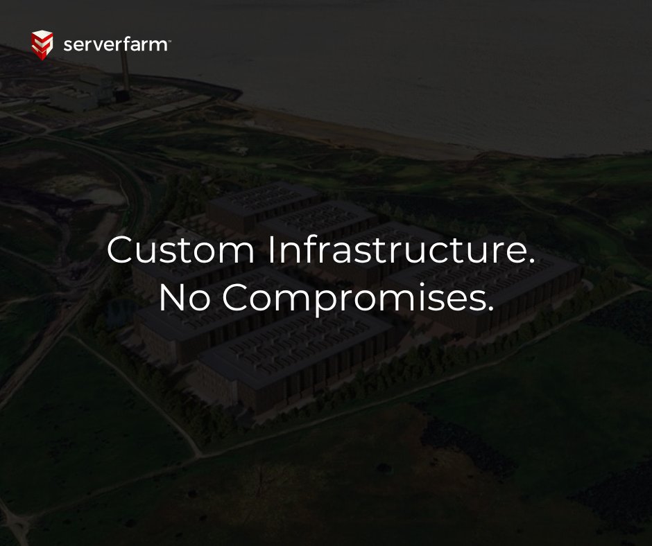 Your infrastructure should fit your strategy—not the other way around.

Serverfarm builds to your specs: power, density, cooling. No compromise.

Let’s build what’s next.
 🔗 bit.ly/4dPSqTc 

#Serverfarm #BuildToSuit #HyperscaleFacilities #HighDensityIT