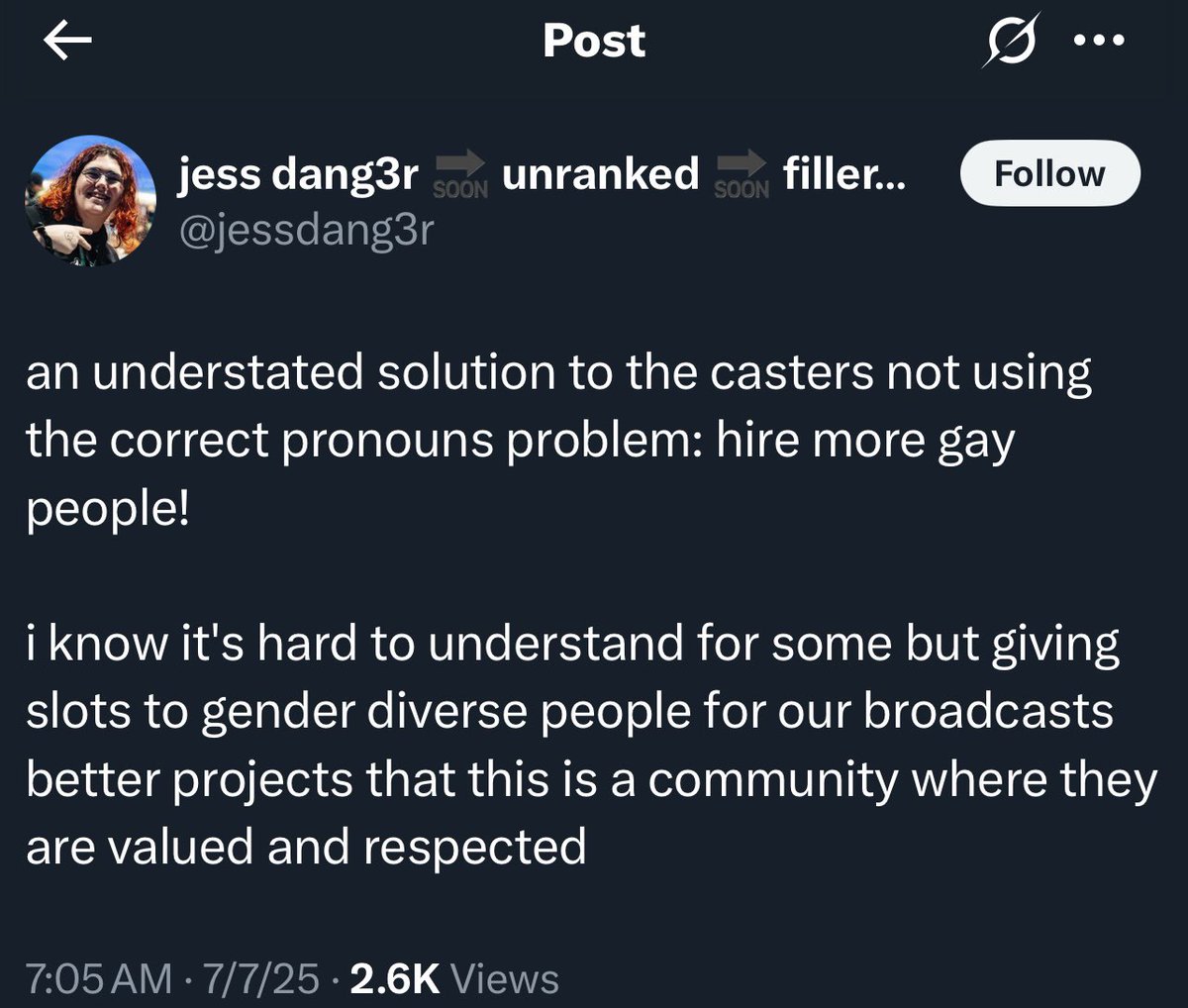 End Smash Wokeness tweet media