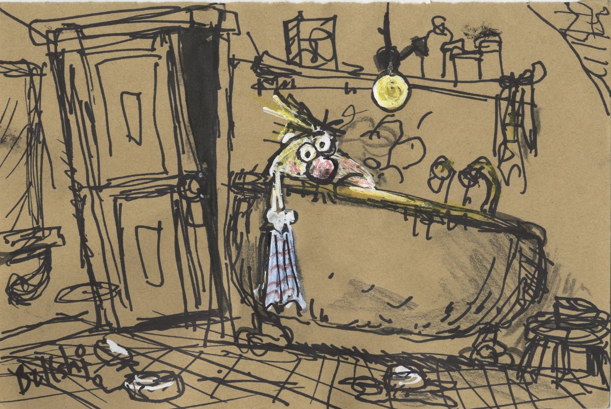 Fresh Bakshi doodles have just been added-

ebay.com/str/bakshianim…
