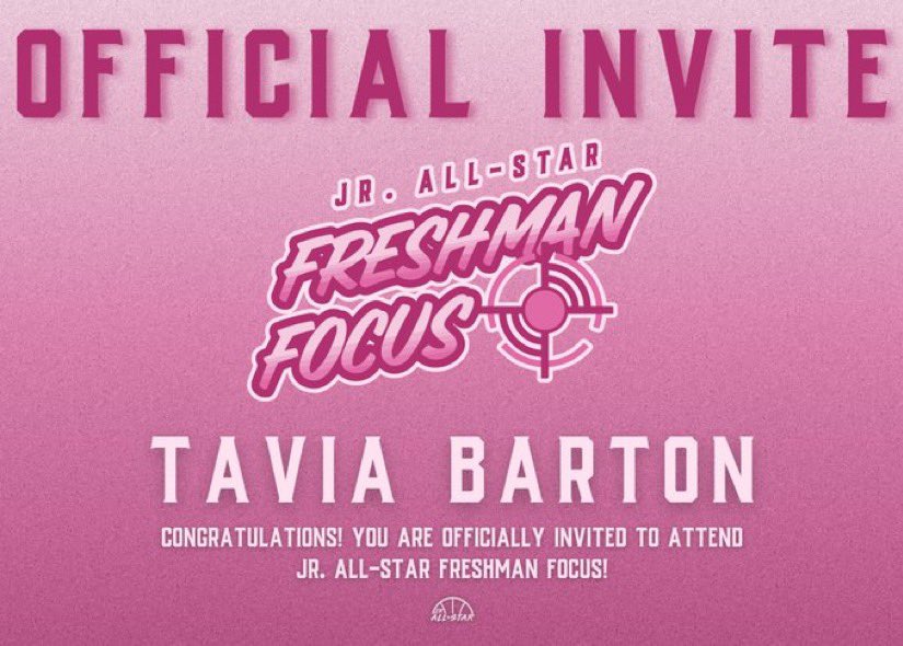 TaviaBarton5's tweet image. Thank you @JrAllStarBB for the invite. I can’t wait to compete against the nation’s best. See you in Minnesota!!! @LadyJagBball @PGHKansas