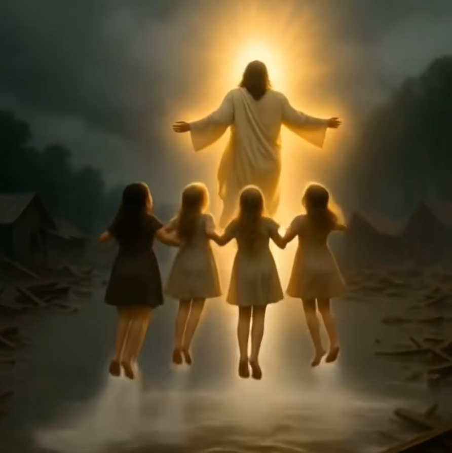 ImogeneL4901's tweet photo. 💧 Praying for Texas.
My heart breaks for the families and children affected by the flooding. 💔
In the middle of rising waters and fear, may we remember: Jesus walks on storms — and He carries the little ones in His arms. 

#TexasFloods #ProtectTheChildren  #PrayForTexas https://t.co/ax6tVTn8J2