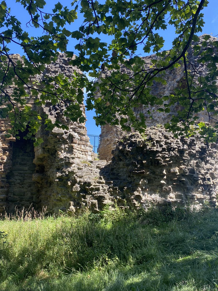 Filming at Flint Castle, on the topic of Edward I, for an exciting project being launched soon. ;)