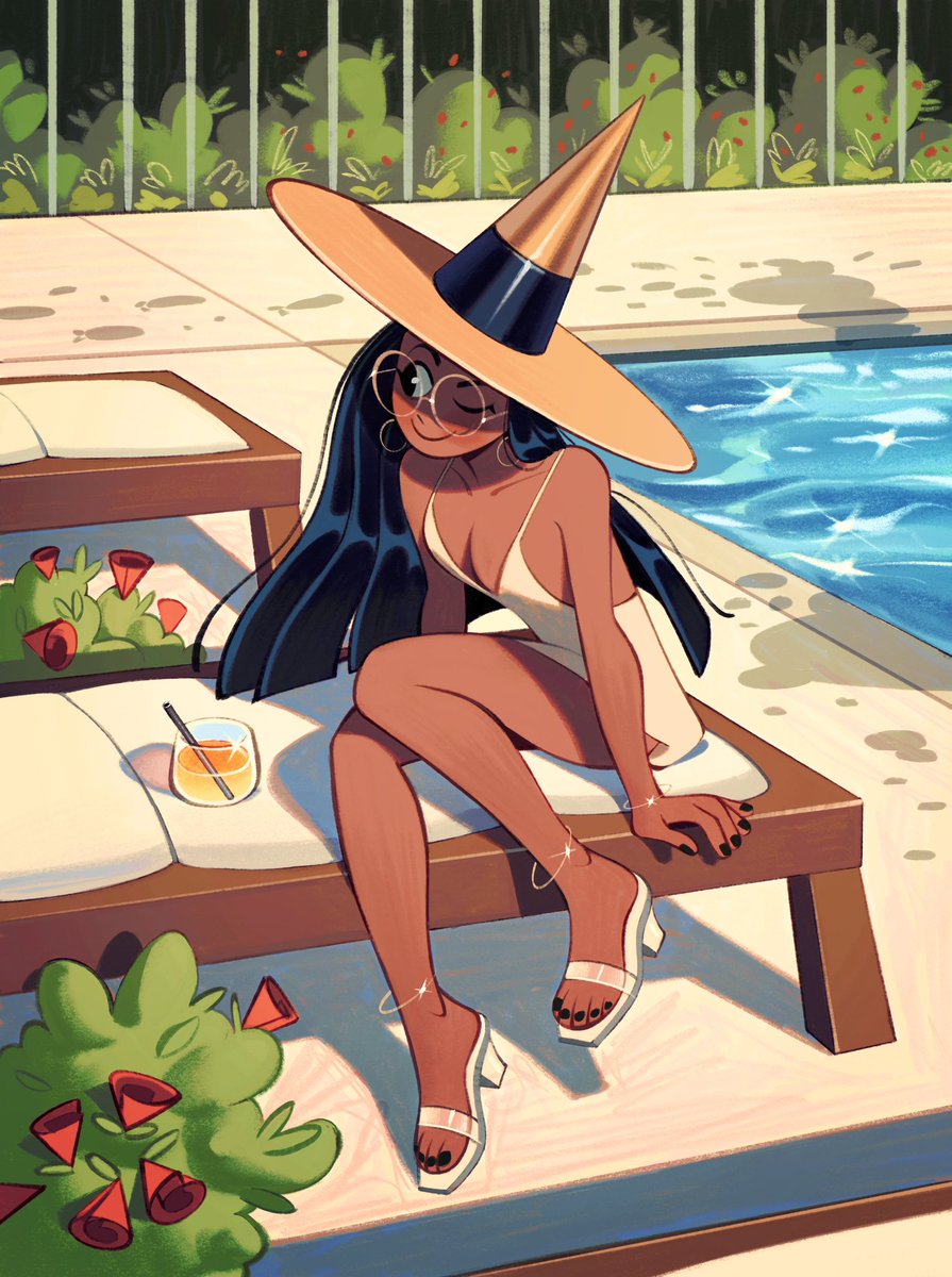 friedbaens's tweet image. I love drawing characters (especially witches) #PortfolioDay