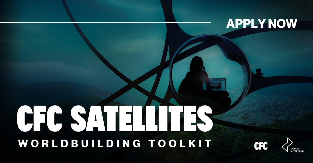 📣 Applications are open for CFC Satellites: Worldbuilding Toolkit! This 2-day online workshop allows Canadian creators to explore worldbuilding frameworks &amp; get hands-on experience with templates that help you design compelling story worlds.🌎

Apply now: bit.ly/4ksSuKf