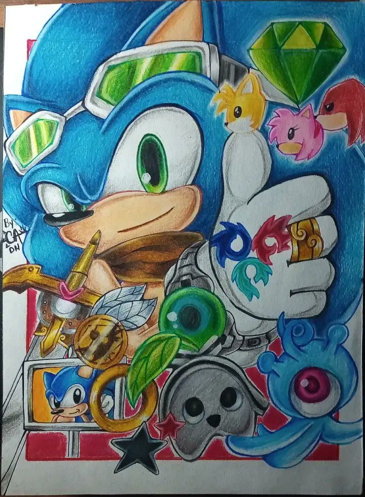 How many game references were missing in this drawing? XD. Enjoy it!! 💖
#SonicTheHedeghog #sonicfanart