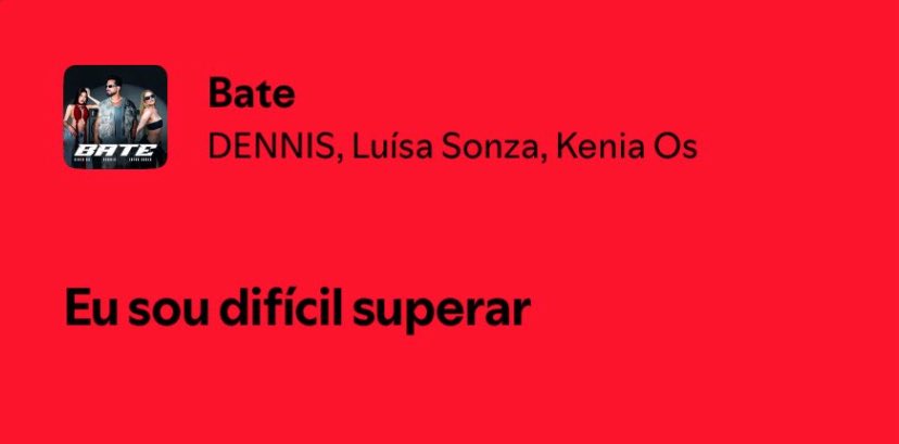 ela não errou quando disse