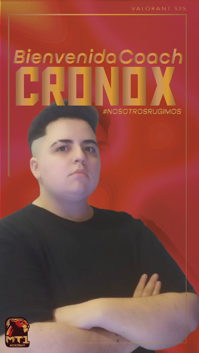 MT1 Gaming (@mt1_gaming) on Twitter photo ¡El Academy ya tiene quien lo lidere desde el cerebro y el corazón! 🧠❤️🔥
Le damos la bienvenida a <a href="/gisemartinc/">Gise Martin</a>, quien estará a cargo del equipo como Coach.
¡A rugir con todo! 🦁
#RugimosTodos ¡El Academy ya tiene quien lo lidere desde el cerebro y el corazón! 🧠❤️🔥
Le damos la bienvenida a <a href="/gisemartinc/">Gise Martin</a>, quien estará a cargo del equipo como Coach.
¡A rugir con todo! 🦁
#RugimosTodos