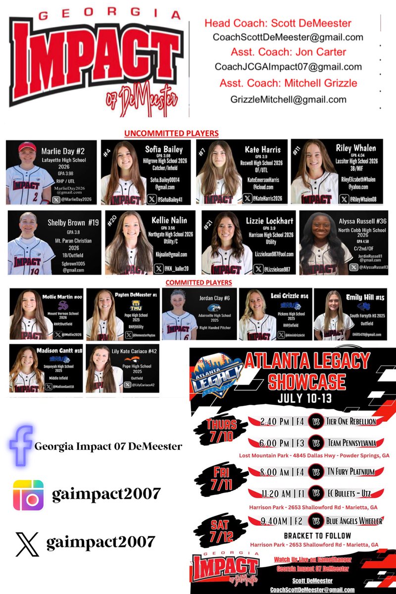 Check us out at Atlanta Legacy! #MakeAnImpact