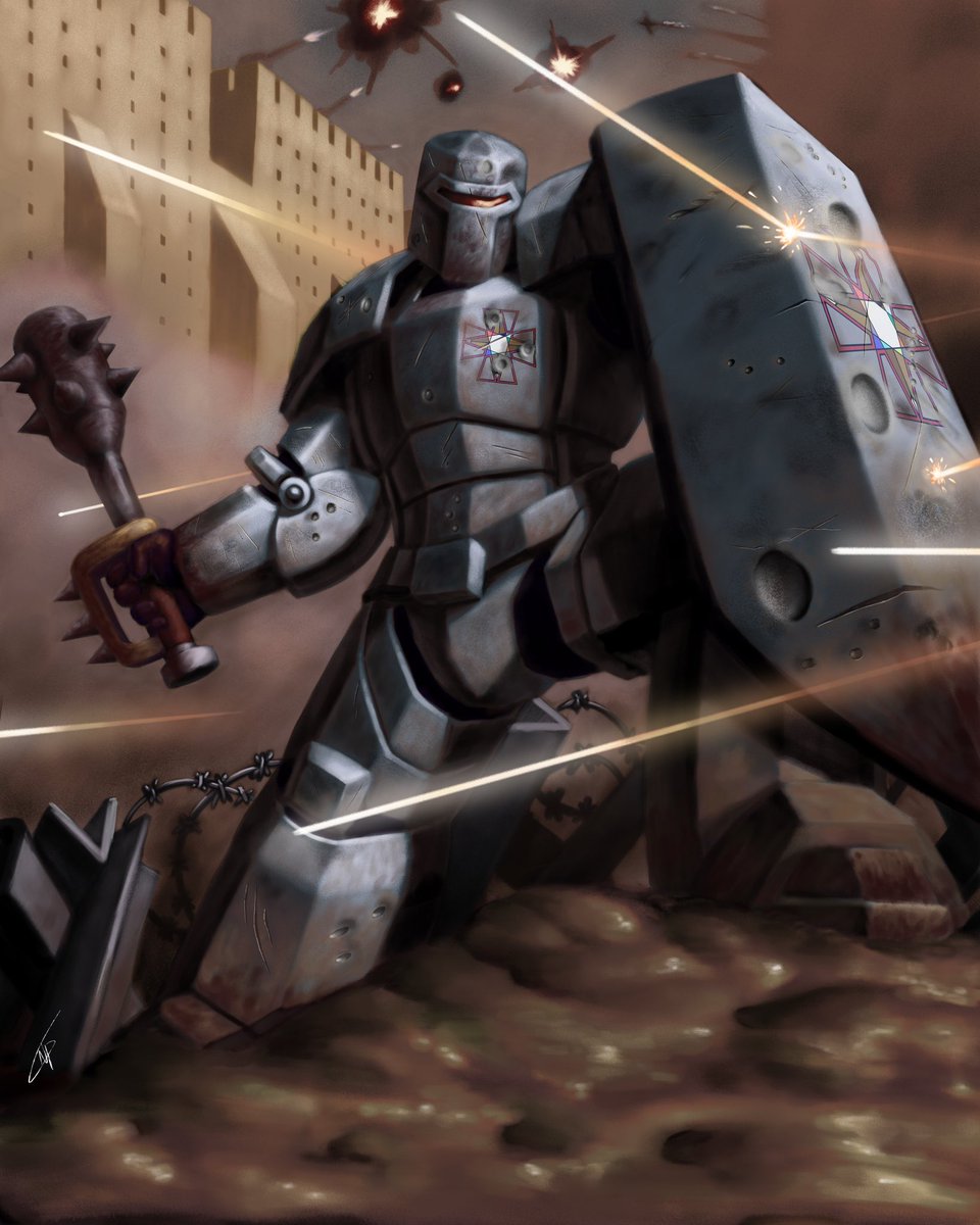 Hi #PortfolioDay I’m Brombolo, an illustrator who is just trying to get better. I bounce between two different art styles to keep things fresh and fun 🍻