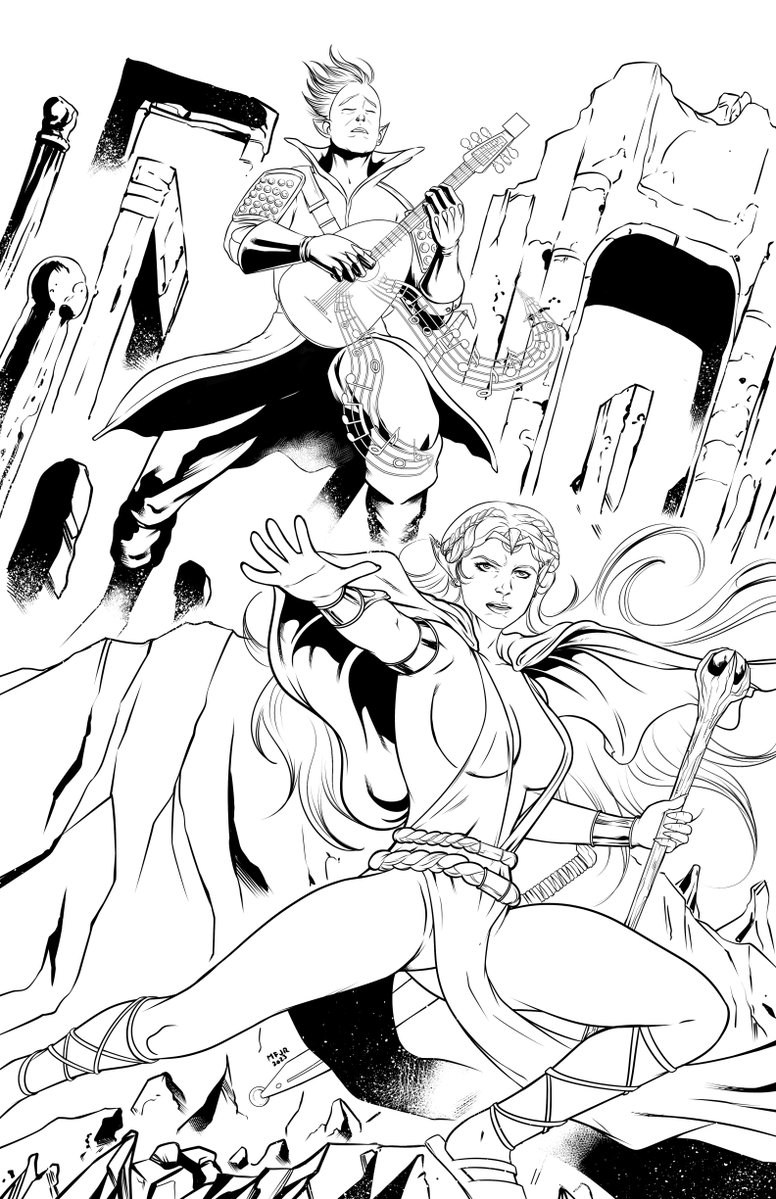 mariano_art06's tweet image. My first post here, I just want to share my sample pinup work. Thanks