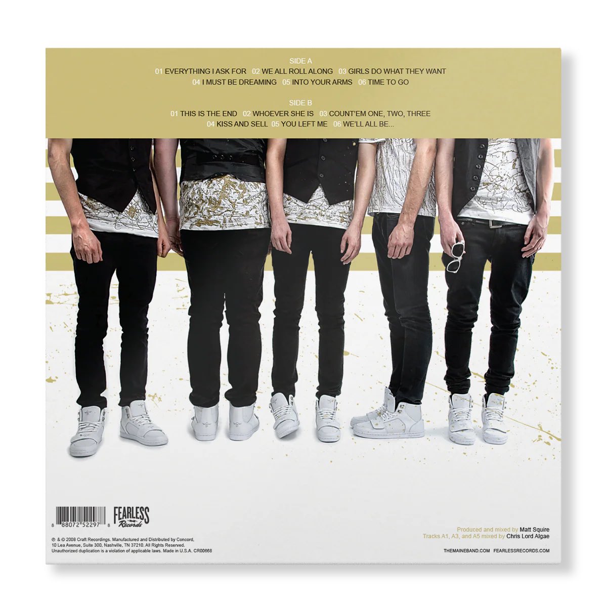 On this day in 2008 we released our debut album. Thank you for being a part of this little family that’s been going on 18 years now. These 5 guys in the photo would be really proud of what we’ve created together.