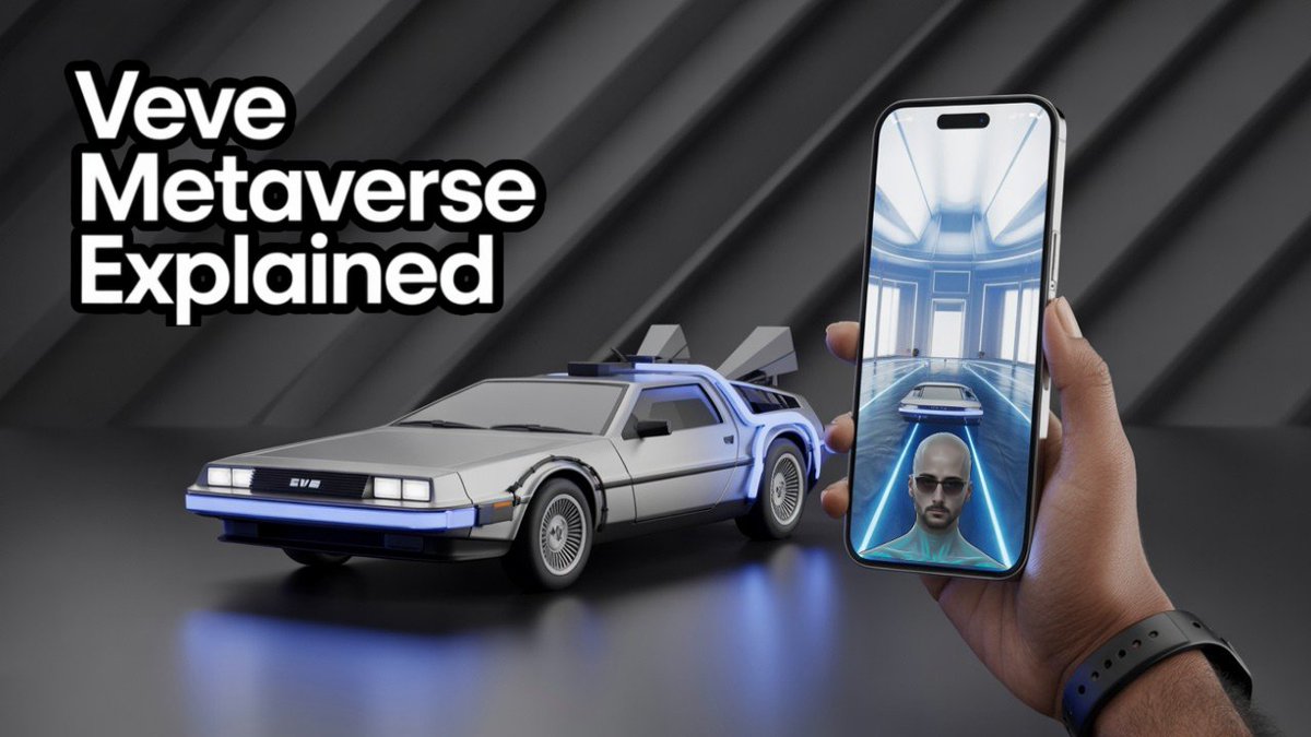 🚨Inside the VeVe Metaverse: Creating, Exploring, Evolving🚨

Join @informmint &amp; <a href="/bogdanroni2/">MasterRoni-VVVMaster Builder🛠️⭕️💙</a> as they show you how to navigate the VeveVerse and try to be funny!🤡

⚡️Advisor for &amp; Sponsored by <a href="/RarityXofficial/">RarityX</a> 

🎁Giveaway Supported by Veve
⏰10:30 AM CST
📺Link in the reply!