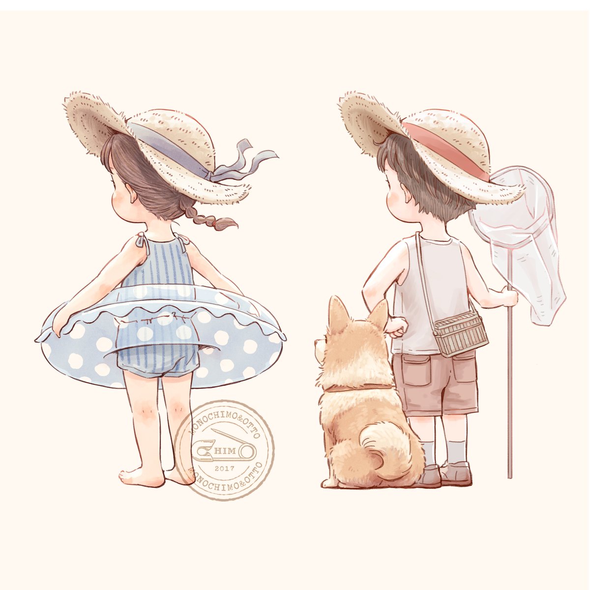 コラージュ素材