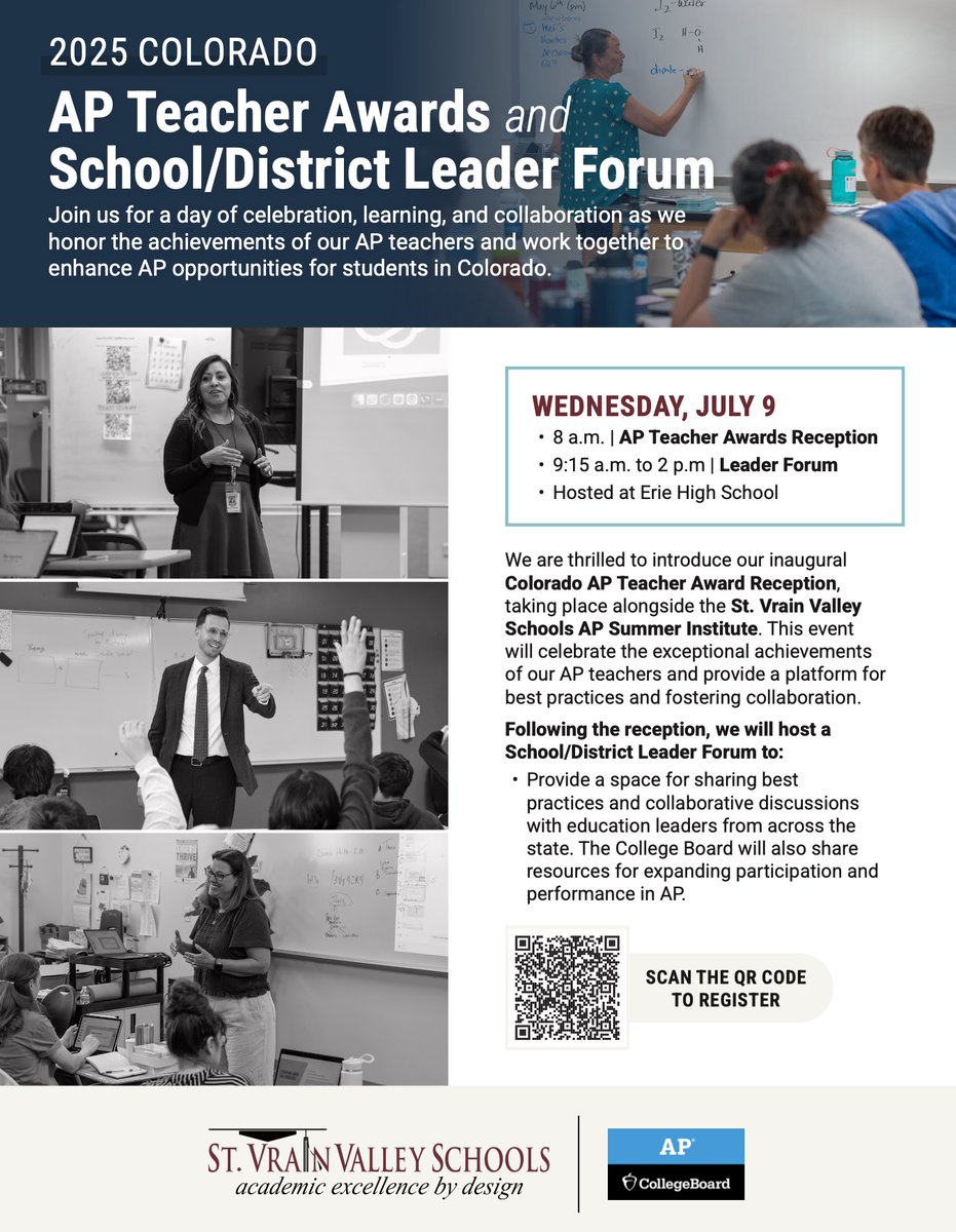 Matt Buchler (@buchlerstvrain) on Twitter photo Looking forward to tomorrow's AP Awards presentations with Noah Hurianek <a href="/CollegeBoard/">College Board</a> & leadership forum at St. Vrain's AP Summer Institute! <a href="/LaPorteLindsay/">Lindsay LaPorte</a> <a href="/SVVSD/">St. Vrain Valley Schools</a> <a href="/goSVVSD/">Chase McBride</a> <a href="/SVVSDdeputy/">Jackie Kapushion, Ed.D.</a> <a href="/DPerfettiDeany/">Dina Perfetti-Deany</a> <a href="/SvvsdSchuh/">Kristopher Schuh</a> <a href="/CurriculumTalk/">Kahle Charles</a> <a href="/ChrisMFrank/">Chris Frank</a> @karlaallenbach <a href="/APEXHomeschool/">APEX Homeschool</a> Looking forward to tomorrow's AP Awards presentations with Noah Hurianek <a href="/CollegeBoard/">College Board</a> & leadership forum at St. Vrain's AP Summer Institute! <a href="/LaPorteLindsay/">Lindsay LaPorte</a> <a href="/SVVSD/">St. Vrain Valley Schools</a> <a href="/goSVVSD/">Chase McBride</a> <a href="/SVVSDdeputy/">Jackie Kapushion, Ed.D.</a> <a href="/DPerfettiDeany/">Dina Perfetti-Deany</a> <a href="/SvvsdSchuh/">Kristopher Schuh</a> <a href="/CurriculumTalk/">Kahle Charles</a> <a href="/ChrisMFrank/">Chris Frank</a> @karlaallenbach <a href="/APEXHomeschool/">APEX Homeschool</a>
