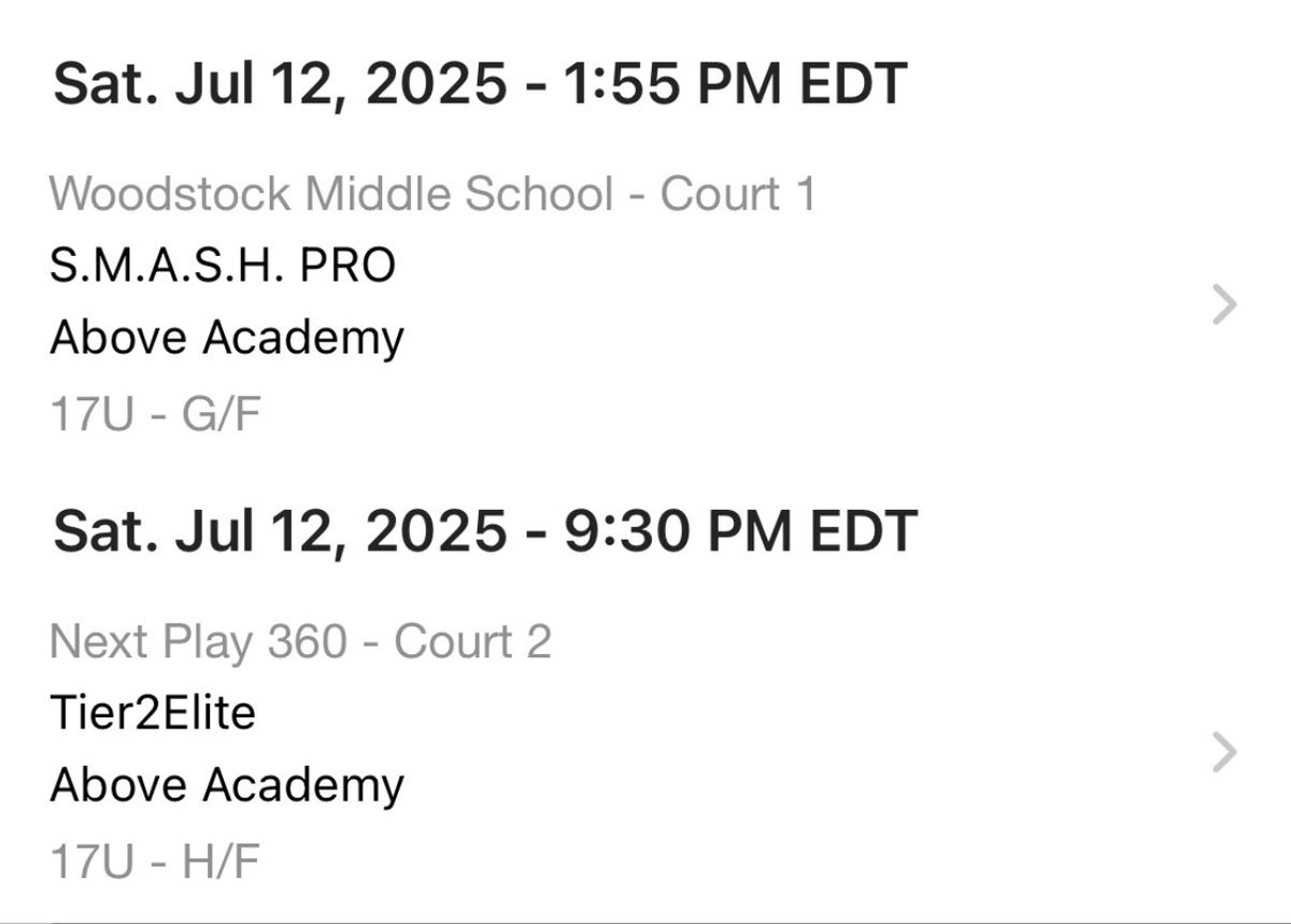 MJ Johnson (@mjjohnson2e) on Twitter photo Coaches, I will be playing with Above Academy in the OTRH Elite 32 Live period! Check out my schedule below! July 10-13. <a href="/prephoopsfl/">Prep Hoops Florida</a> <a href="/jerry_buckley/">Jerry Buckley</a> <a href="/BKHS_BBB/">Bishop Kenny Boys Basketball</a> Coaches, I will be playing with Above Academy in the OTRH Elite 32 Live period! Check out my schedule below! July 10-13. <a href="/prephoopsfl/">Prep Hoops Florida</a> <a href="/jerry_buckley/">Jerry Buckley</a> <a href="/BKHS_BBB/">Bishop Kenny Boys Basketball</a>