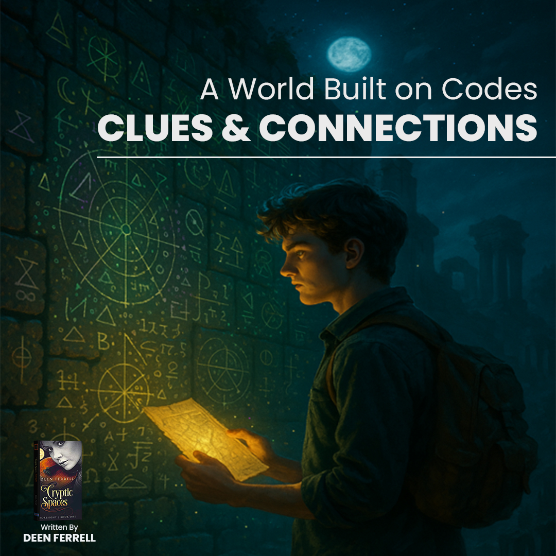 If you're into riddles, puzzles, or prophecy. This book is your next obsession.

🧩 Unlock it here: deenferrell.com/works/cryptic-…

#BrainTeaserBooks #MysteryReaders #CrypticSpaces #books #reading #writing #author #writingcommunity  #booksbooksbooks #bookshelf #bookpublishing #Reading