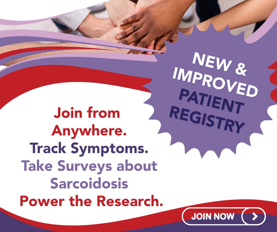 FSR (@stopsarcoidosis) on Twitter photo 🚨 The NEW FSR-SARC Patient Registry is Here! 🚨
More powerful. More accessible. More patient-focused.
🔗 Join or update at stopsarcoidosis.org/patient-regist…
📧 Questions? Email registry@stopsarcoidosis.org
#Sarcoidosis #FSRSARCRegistry #PatientPowered #RareDiseaseResearch #StopSarcoidosis 🚨 The NEW FSR-SARC Patient Registry is Here! 🚨
More powerful. More accessible. More patient-focused.
🔗 Join or update at stopsarcoidosis.org/patient-regist…
📧 Questions? Email registry@stopsarcoidosis.org
#Sarcoidosis #FSRSARCRegistry #PatientPowered #RareDiseaseResearch #StopSarcoidosis
