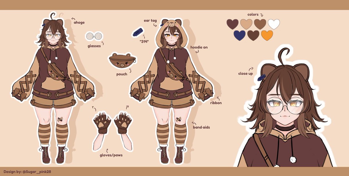 SkyeSoCute's tweet image. MODEL REVEAL!!
design by @Sugar_pink28
model by @squishy_guts
no rig yet!