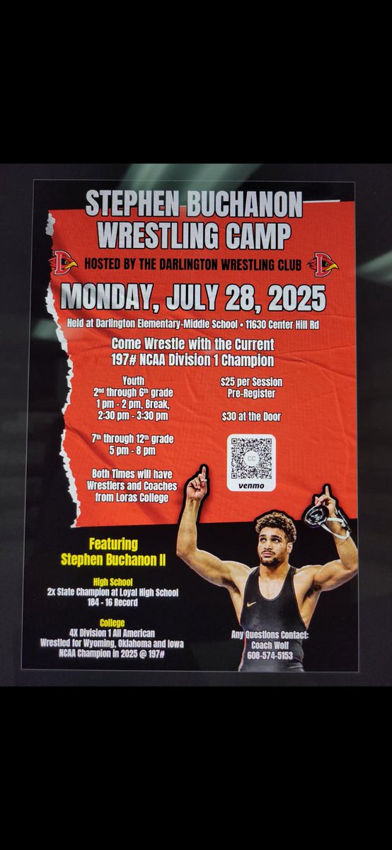 Pretty cool opportunity for local  kids. Our boys are pumped.