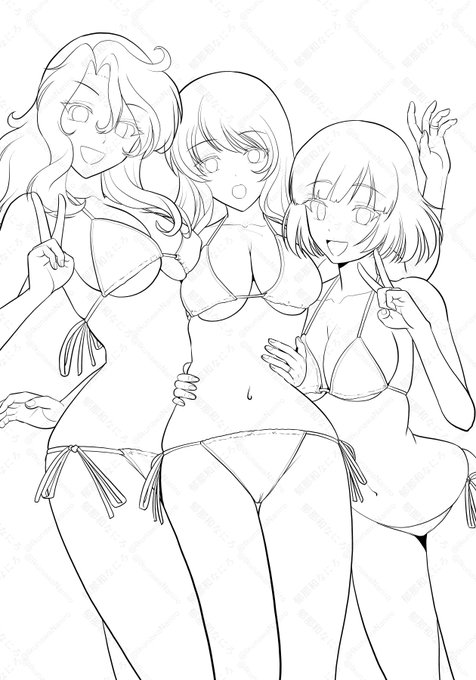 おはようございます!
朝お絵かき。
ペン入れ! 