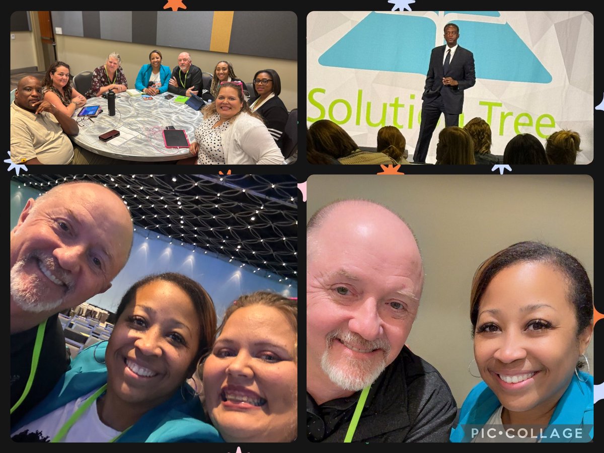 AP_Bogarty's tweet image. Another day in the #SolutionTree book! Our second day was very collaborative and inspirational. Our team is ready for intentional instructional design! 🖤🩶
#LCISDatSolutionTree
#RandleHighSchoolinSanAntonio
#CollaborativeLearning
