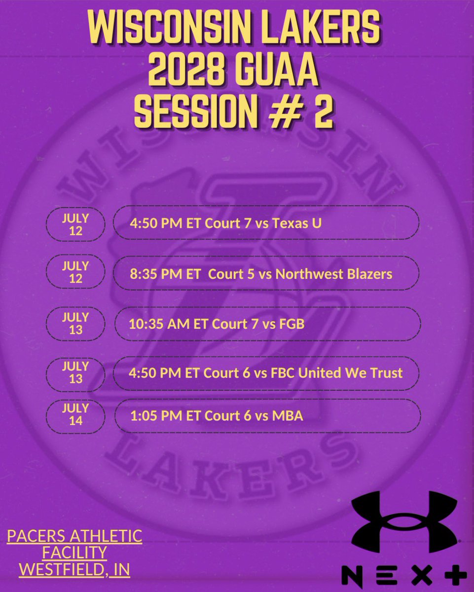 Quinn McGlocklin Lodes (@quinnlodes) on Twitter photo Excited for this weekend of <a href="/WisconsinLakers/">Wisconsin Lakers</a> basketball. Here are my schedules for Ohio and Indiana! Excited for this weekend of <a href="/WisconsinLakers/">Wisconsin Lakers</a> basketball. Here are my schedules for Ohio and Indiana!