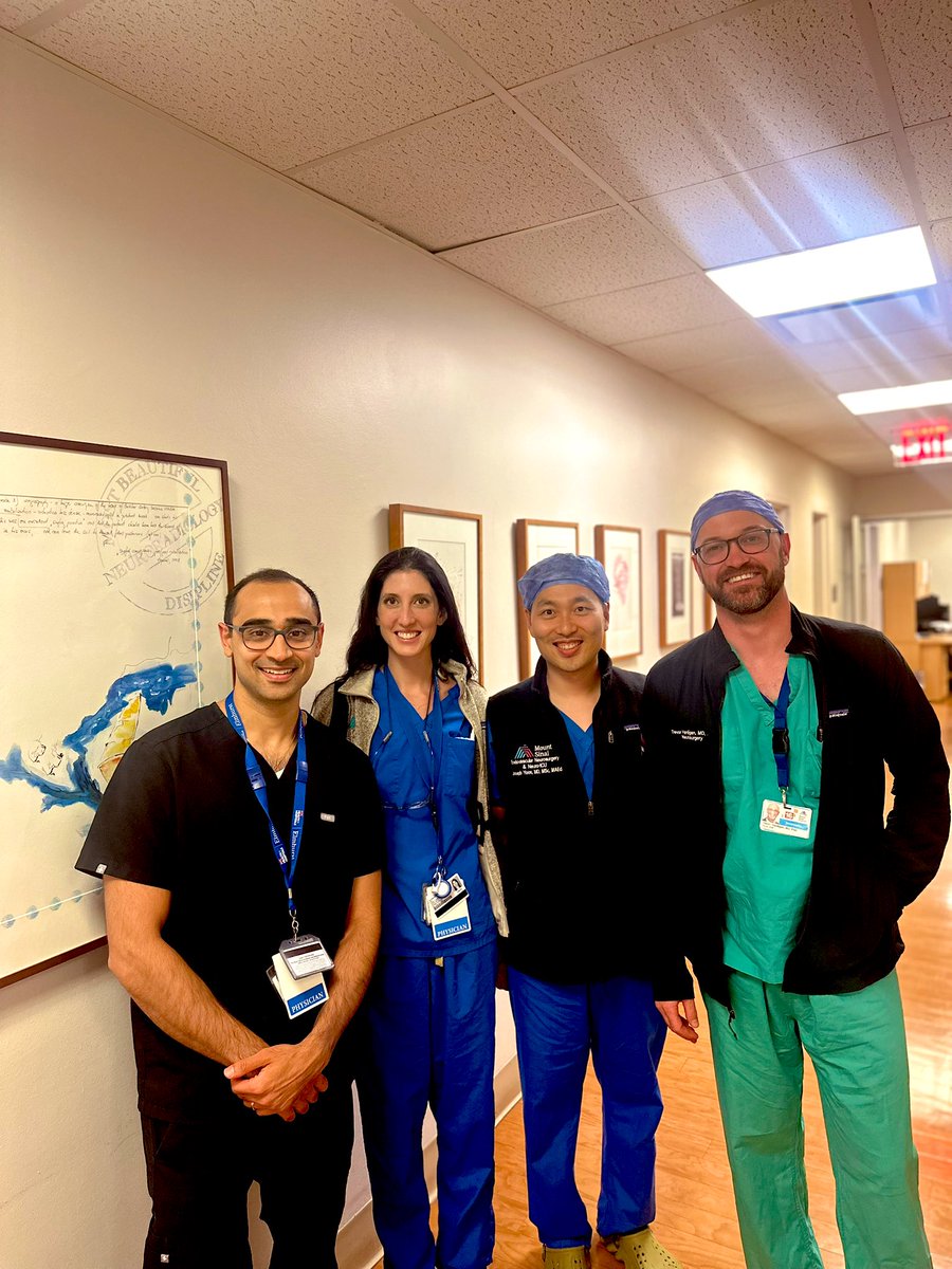 MajidiShahram's tweet image. Mt. Sinai Neuroendovascular fellows 2025-2026:
Amol Mehta
Trevor Hardigan
Joseph Yoon
Jennifer Watchmaker
@MountSinaiNeuro @SNISinfo @svinsociety @cvsection