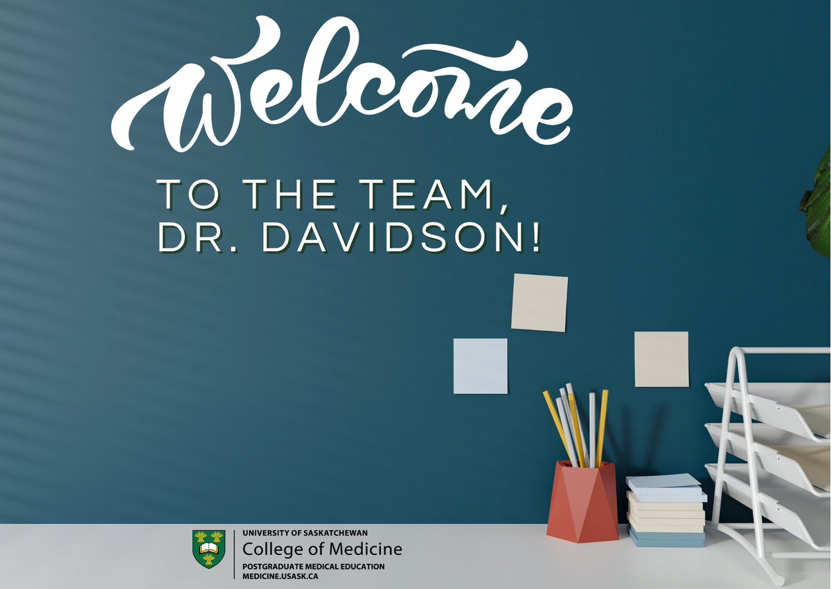 Welcome, Dr. Marla Davidson!
PGME is thrilled to welcome Dr. Marla Davidson as our new Associate Dean! 

Please join us in giving her a warm PGME welcome!

#WelcomeToPGME #Leadership #MedicalEducation #TeamPGME