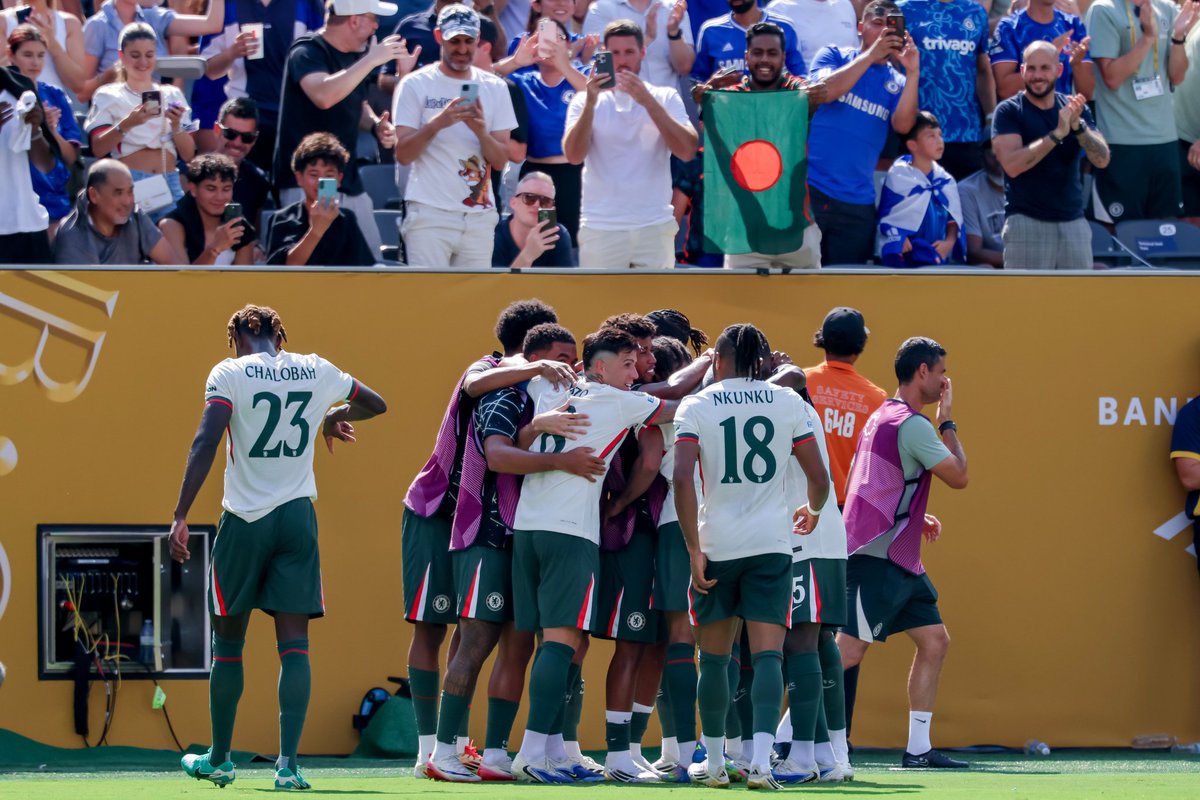 #MundialDeClubes2025 #Semifinal Res Final. Los Blues derrotaron al Flu y se metieron en la #Final. #Fluminense 🇧🇷 0 - #Chelsea 🏴󠁧󠁢󠁥󠁮󠁧󠁿 2(Joao Pedro x2)