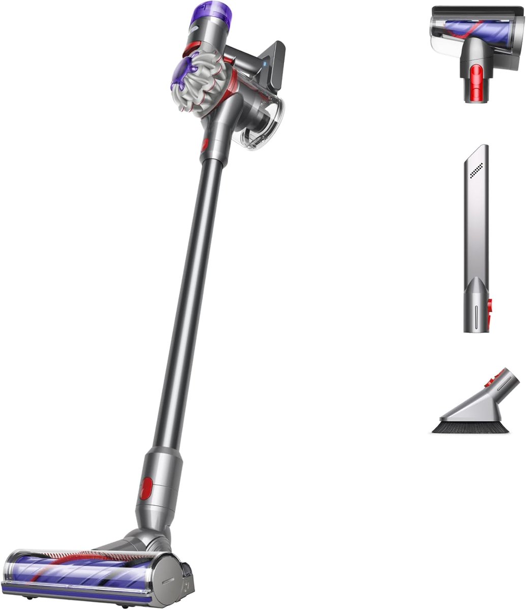 ⚠️ Prime Day ends soon - don't miss the 36% off

The Dyson V8 Plus at $299.99 won't last:
🔥 10K+ bought this month alone 
🔥 2,714 verified reviews (4.2 stars average) 
🔥 $170 savings ends with Prime Day
🔥 Expert-rated as 
"high-value option among premium vacuums"

Why people