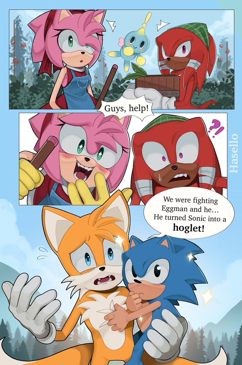 BABY SONIC❔❕

had this random idea of pure fluff as a break from the usual angst lol