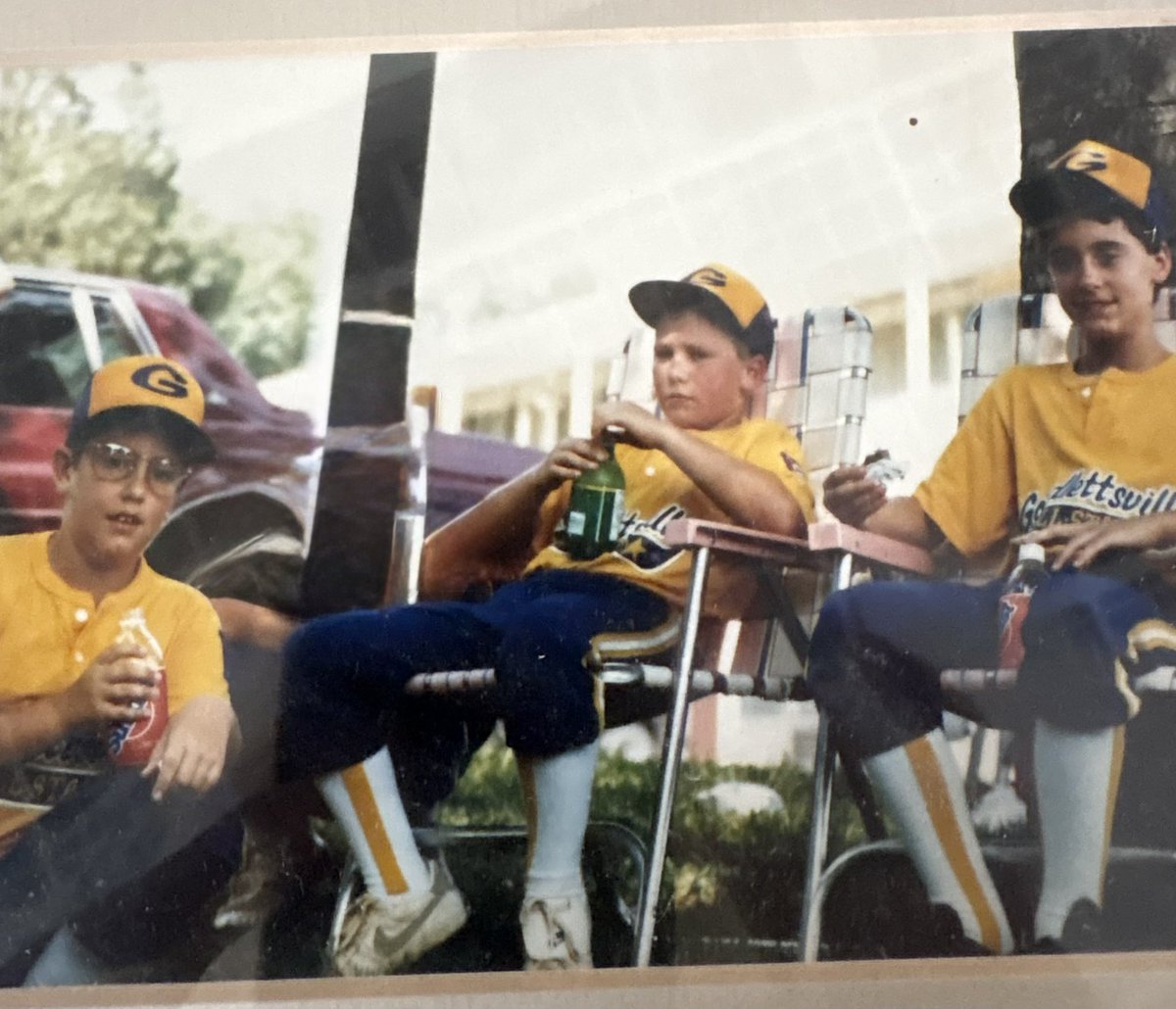 Teammates then, teammates now!

Thanks for being THE conservative voice <a href="/ClayTravis/">Clay Travis</a>