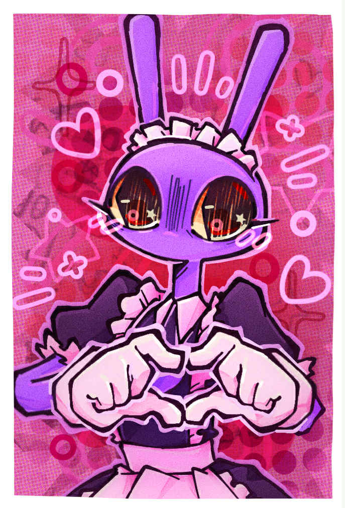 la_alyah's tweet photo. 🐰🟣🧹❤️
Que bonita👉👈✨️
#jaxmaid https://t.co/v1opT5L118