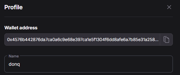 donqaboutcrypto's tweet photo. After this, we create our profile and add a nickname. https://t.co/IjP4TxDBpS