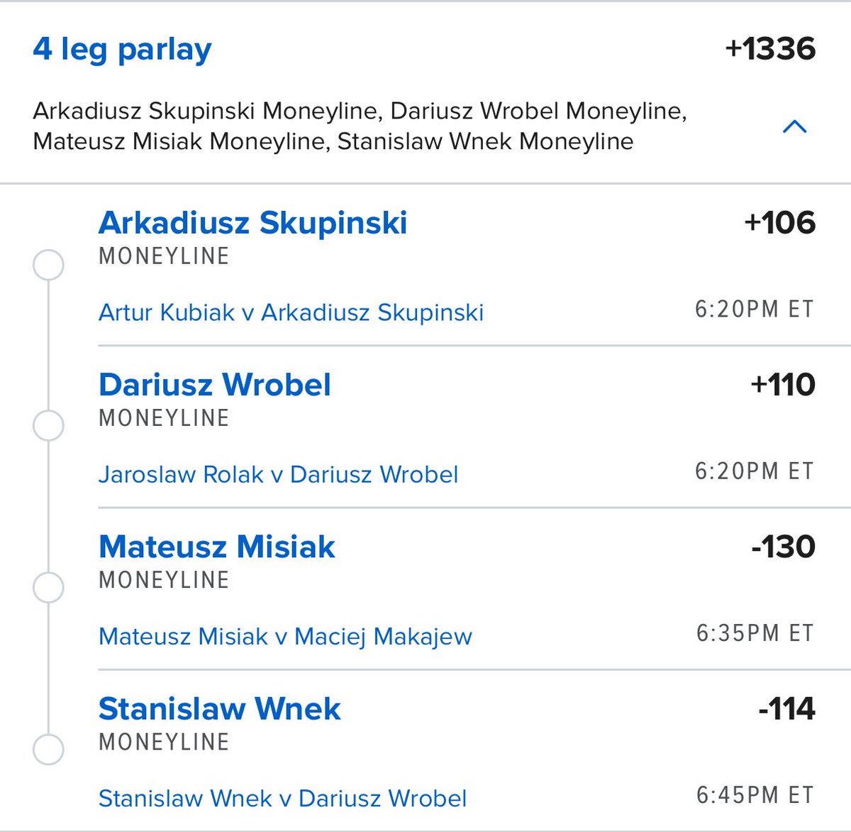 NewmsBets's tweet image. 🏓Table Tennis Lotto (+1336)
🇵🇱Polish Elite Series
🍀Good luck if you tail!