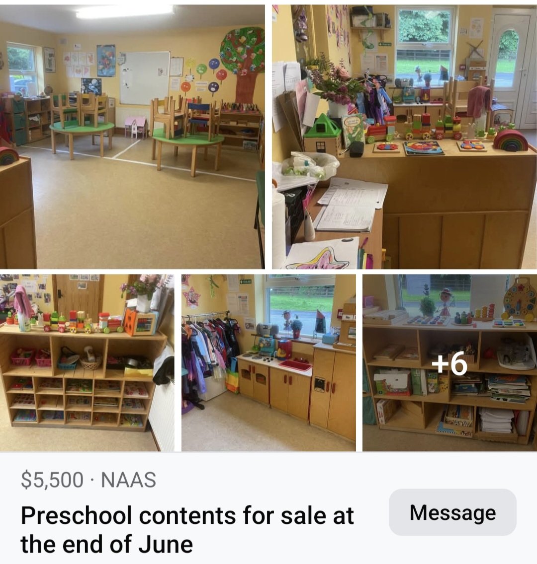 Preschool services closing across the country mullingar, Limerick, Cork, Dublin,  Kildare  just as predicted <a href="/MurphyDunne/">Elaine Dunne Federation Early Childhood Providers</a> too many photos to post.  MADNESS insufficient spaces yet zero help to keep services afloat <a href="/MarkWall1/">Mark Wall TD</a> <a href="/DeptCDE/">Department of Children, Disability and Equality</a> <a href="/MichealMartinTD/">Micheál Martin</a>