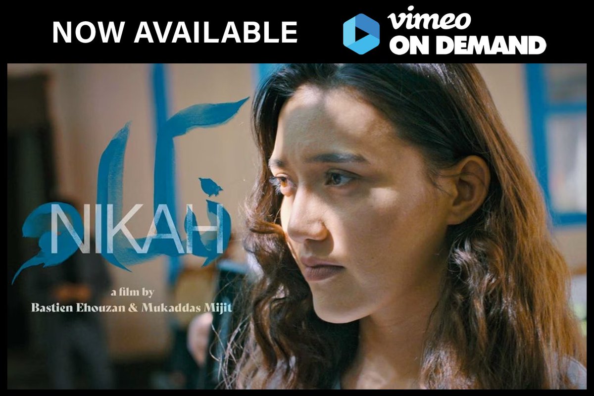 IcarusFilms's tweet image. “Quietly commands attention with its portrait of a culture under siege… Leaves an indelible impression.” —@TheAsianCut
A carefully observed portrait of a young Uyghur woman at a crossroads, NIKAH is now available to rent and buy on Vimeo on Demand ▶️ vimeo.com/ondemand/nikah2