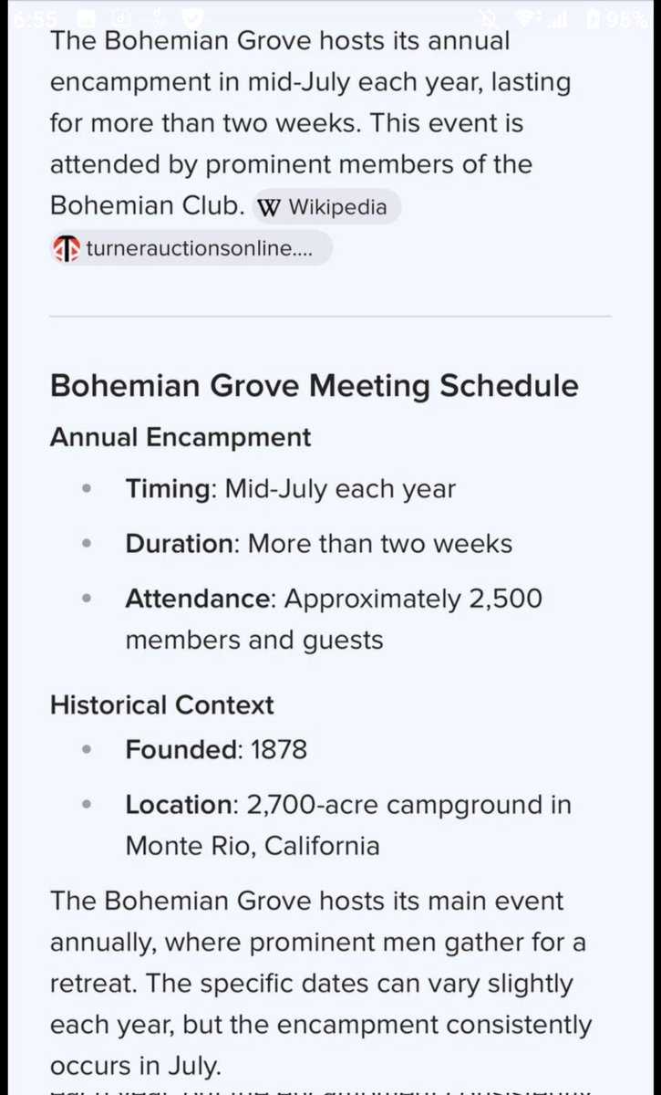 yoshikoo00's tweet photo. Bohemian Grove is just a summer camp for adult males who are part of the ruling elite. 

The devil loves his camps and clubs!!!

Lin 🙏❤️🇺🇸
https://t.co/uEz30RCuDD

#THEDEVILISREAL https://t.co/fmPgnVA4MR