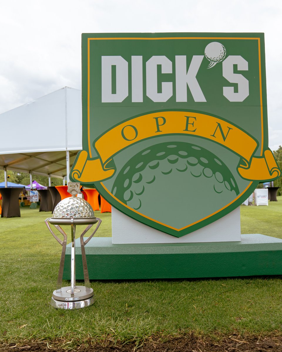 dicksopengolf's tweet photo. It's TIME! We're here at the course for the Tim Myers Pro-Am Draw Party ready have some fun with the pros and amateurs that are playing tomorrow and Thursday! 🏆⛳️
Next stop? ➡️ Stay tuned!
#TrophyTour #TournamentWeek #DICKSOpen https://t.co/37AFbDGoaC
