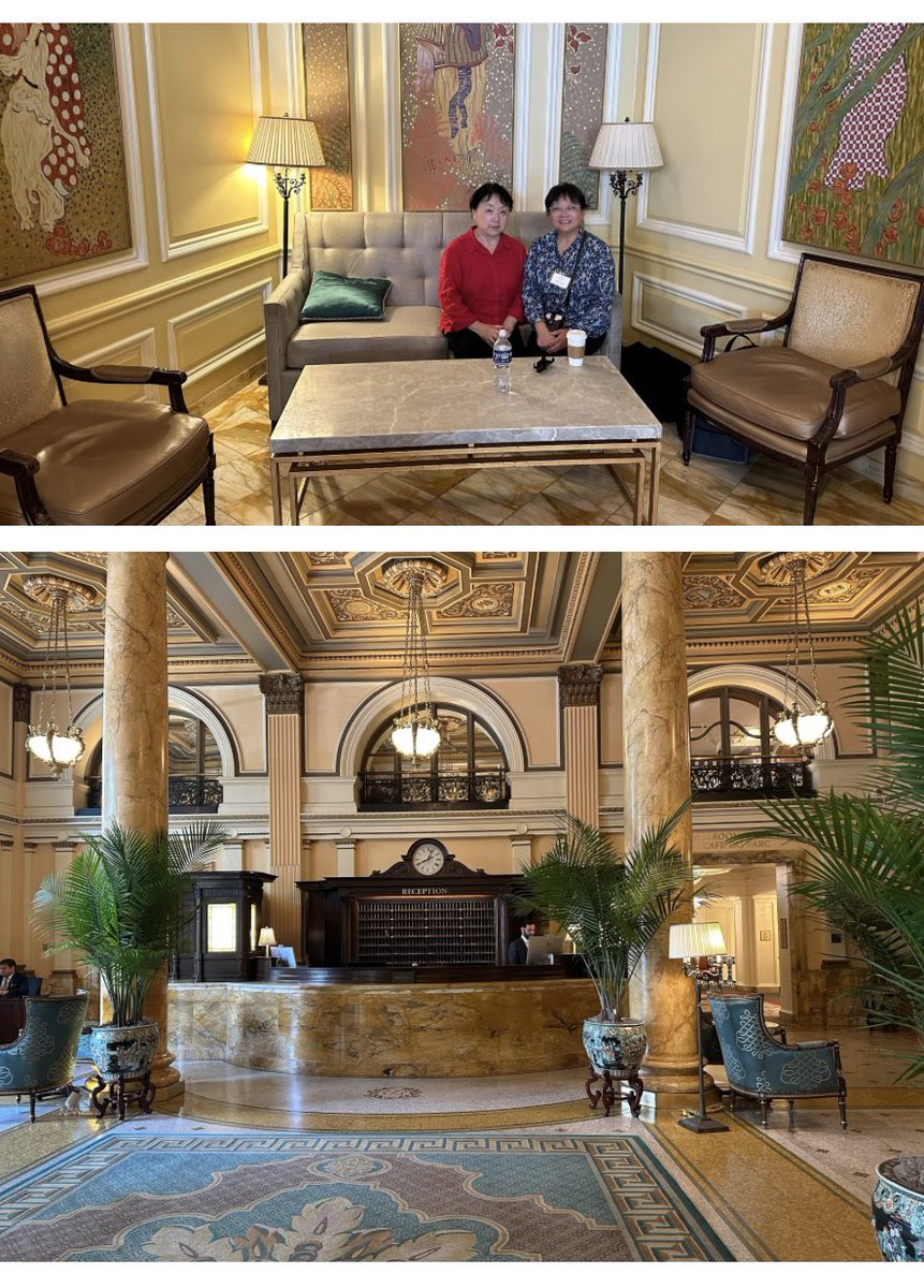 Today I visited the lobby of the historic Willard Hotel near the White House, where the term “lobbyist” is believed to have originated.

According to the story, during the presidency of Ulysses S. Grant, people would wait in the Willard’s lobby hoping to catch him to press their