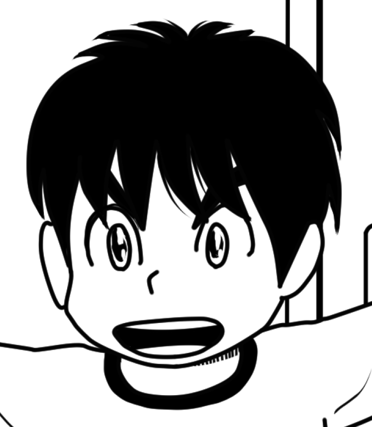 近日中に公開予定の書き下ろし漫画
目の描き方がまだ決まらない(ハハハ) 