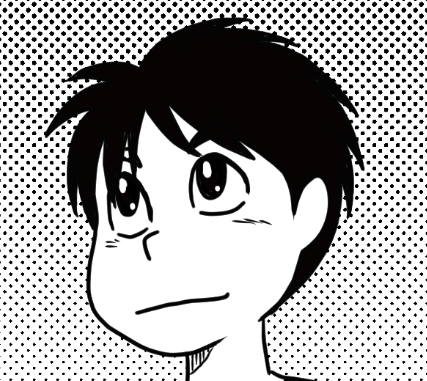 近日中に公開予定の書き下ろし漫画
目の描き方がまだ決まらない(ハハハ) 