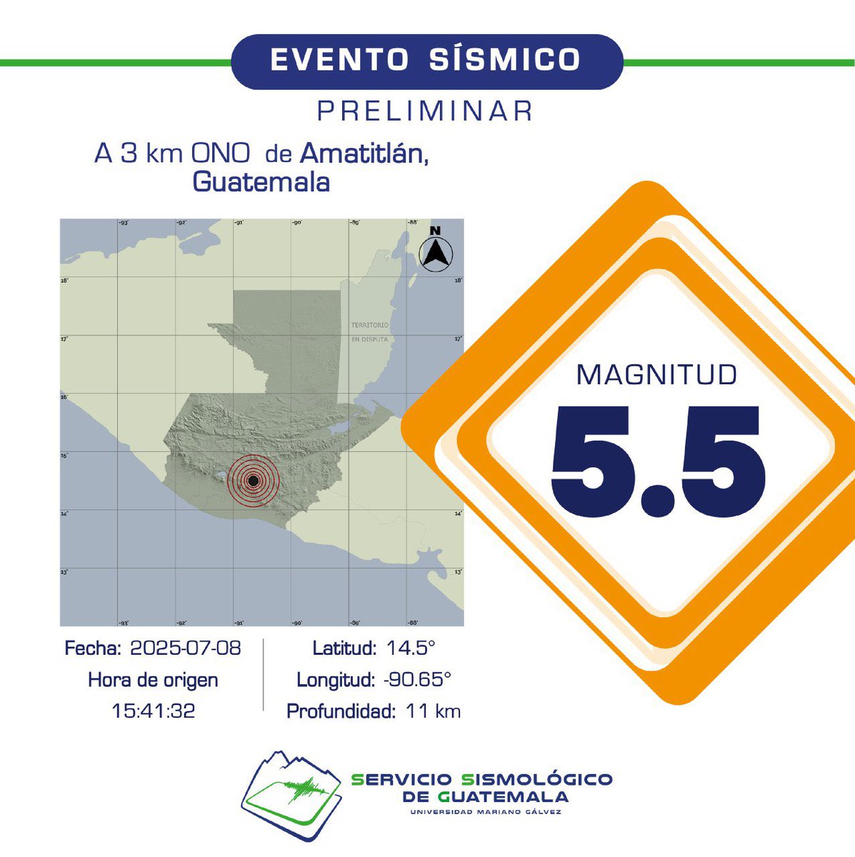 aDiarioGT's tweet image. #TemblorGT
Segundo sismo consecutivo sensible en el territorio nacional. Con una magnitud de 5.5 y epicentro en Amatitán
Continúa temblando